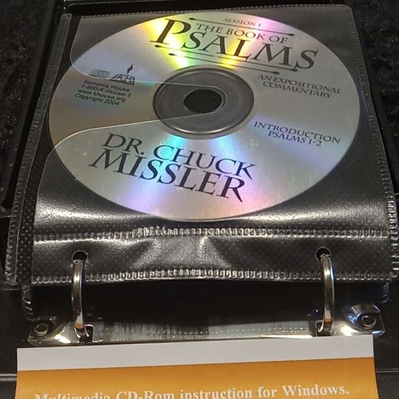 The Book of psalms Commentary audio cd - Picture 8 of 9